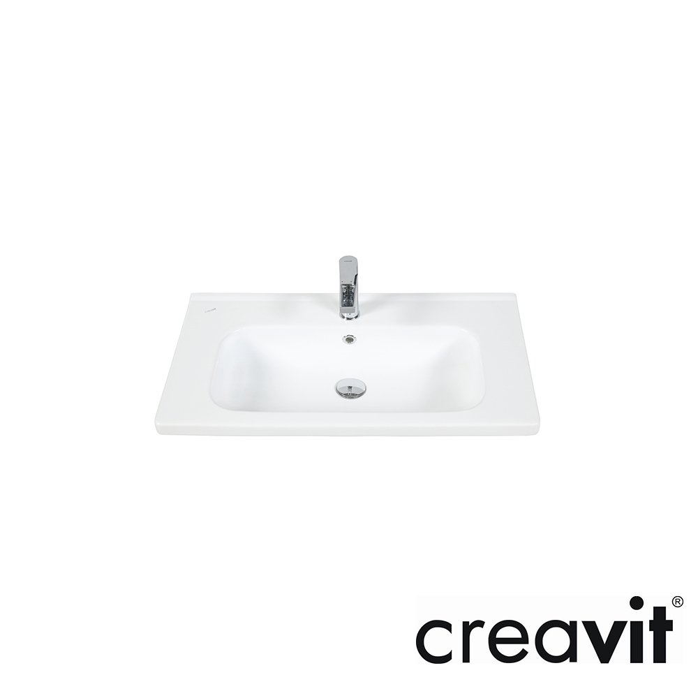 CREAVİT İdeal 45x60 cm Lavabo Exstra Beyaz