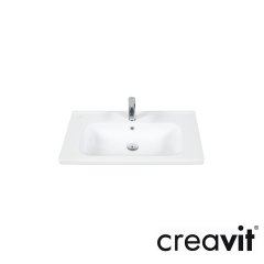 CREAVİT İdeal 45x60 cm Lavabo Exstra Beyaz