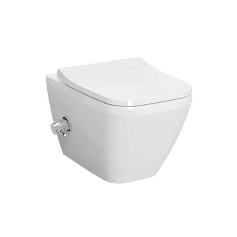 VitrA Integra Square Rim-ex Termostatik Entegre Asma Klozet, 54 cm