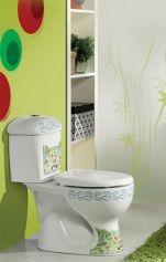 Turkuaz  Çocuk Klozeti Arkadan Çıkışlı