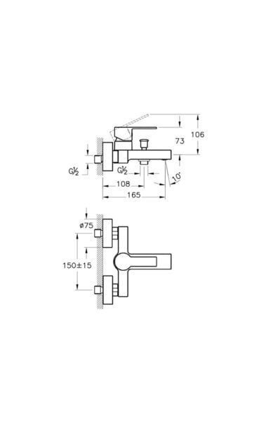 Artema Flo S Banyo Bataryası Altın