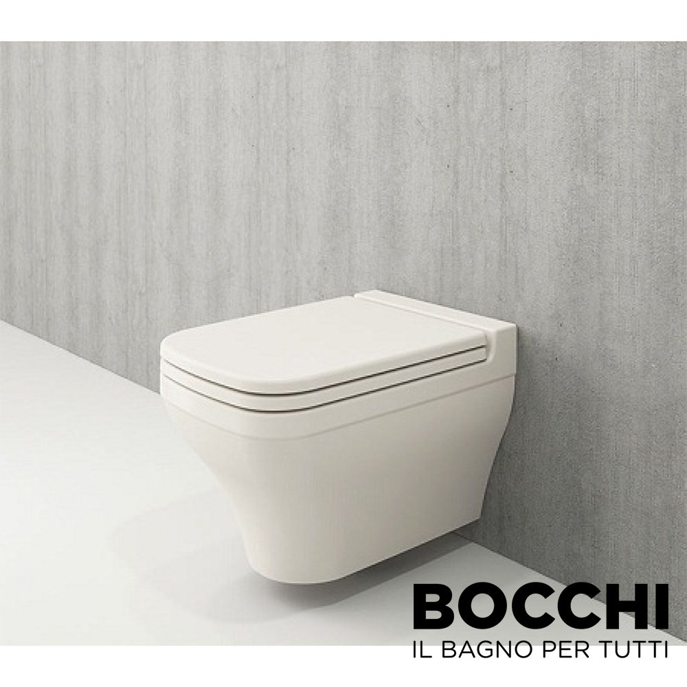 BOCCHI  Scala Arch Asma Klozet Bisküvi Klozet Kapağı Dahil