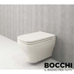 BOCCHI  Scala Arch Asma Klozet Bisküvi Klozet Kapağı Dahil