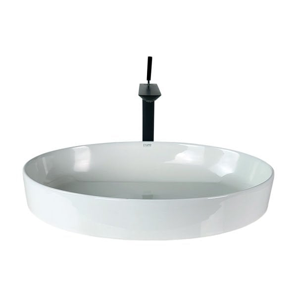 Pure Concept Ren Beyaz Oval Çanak Lavabo