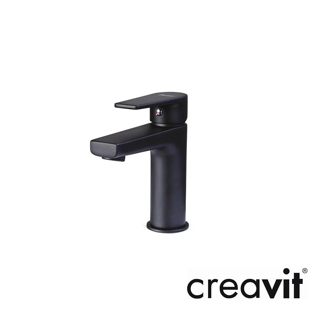 CREAVİT Sharp Lavabo Armatürü - Siyah