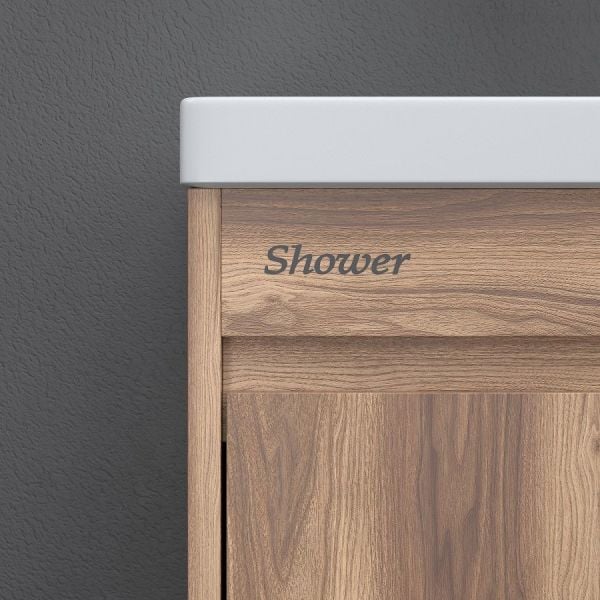 Shower Hazar 80 cm Hazar Renk Banyo Dolabı