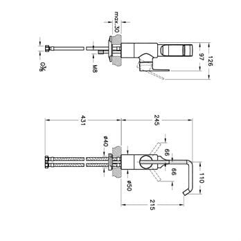 Artema Suit U Yüksek Lavabo Bataryası Bakır