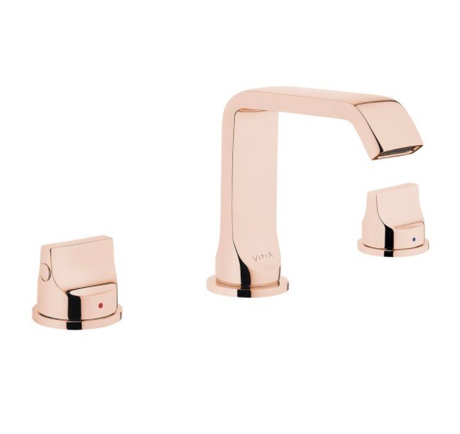 Artema Suit U Üç Delikli Lavabo Bataryası Bakır