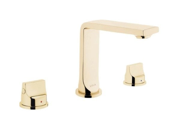 Artema Suit L Üç Delikli Lavabo Bataryası Altın