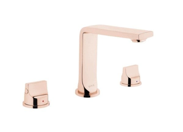 Artema Suit L Üç Delikli Lavabo Bataryası Bakır