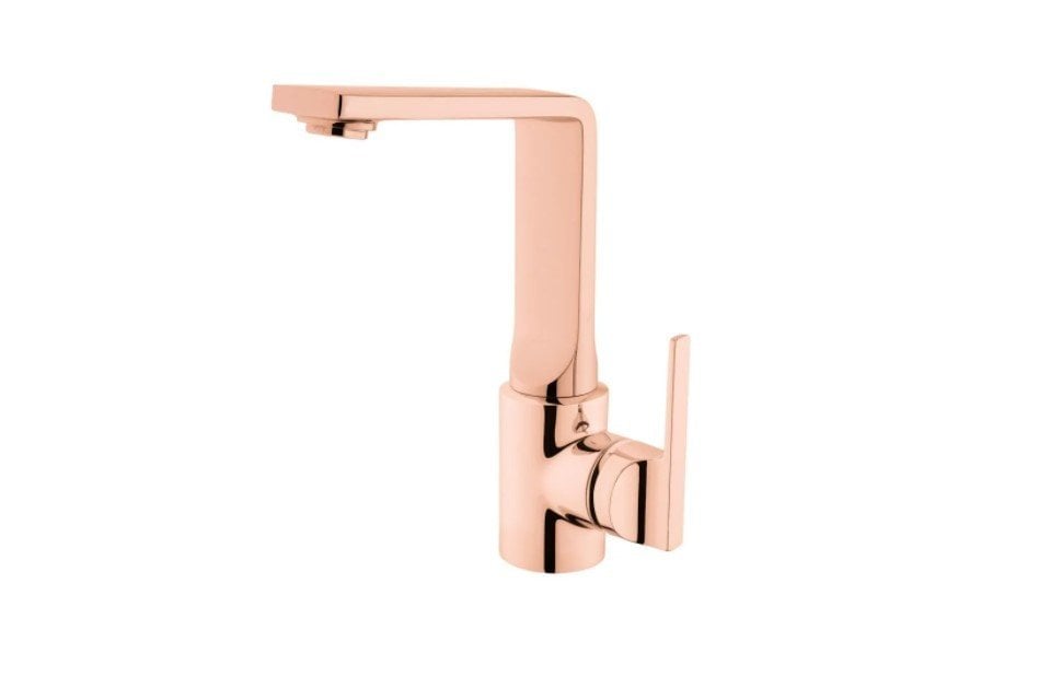 Artema Suit L Döner Borulu Lavabo Bataryası Bakır