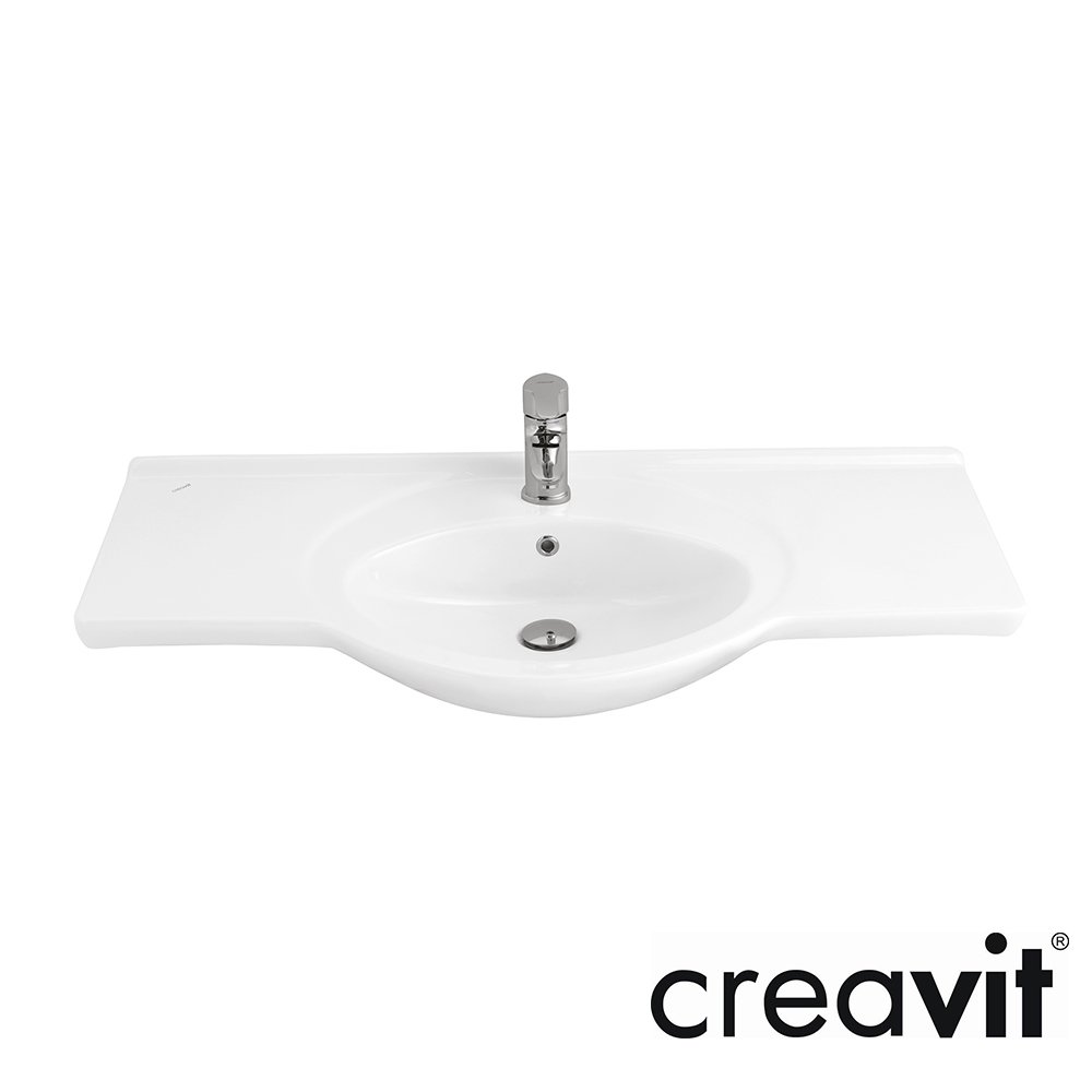 CREAVİT Etol 105 cm Lavabo Exstra Beyaz