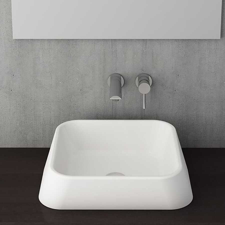 BOCCHİ Firenze Çanak Lavabo Parlak Beyaz