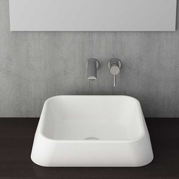 BOCCHİ Firenze Çanak Lavabo Parlak Beyaz