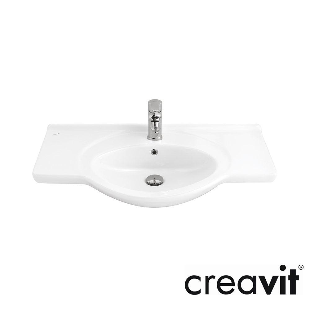 CREAVİT Etol 85 cm Lavabo Exstra Beyaz