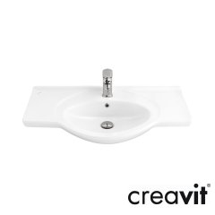 CREAVİT Etol 85 cm Lavabo Exstra Beyaz