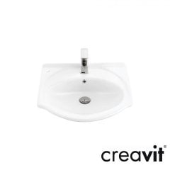 CREAVİT Etol 55 cm Lavabo Exstra Beyaz