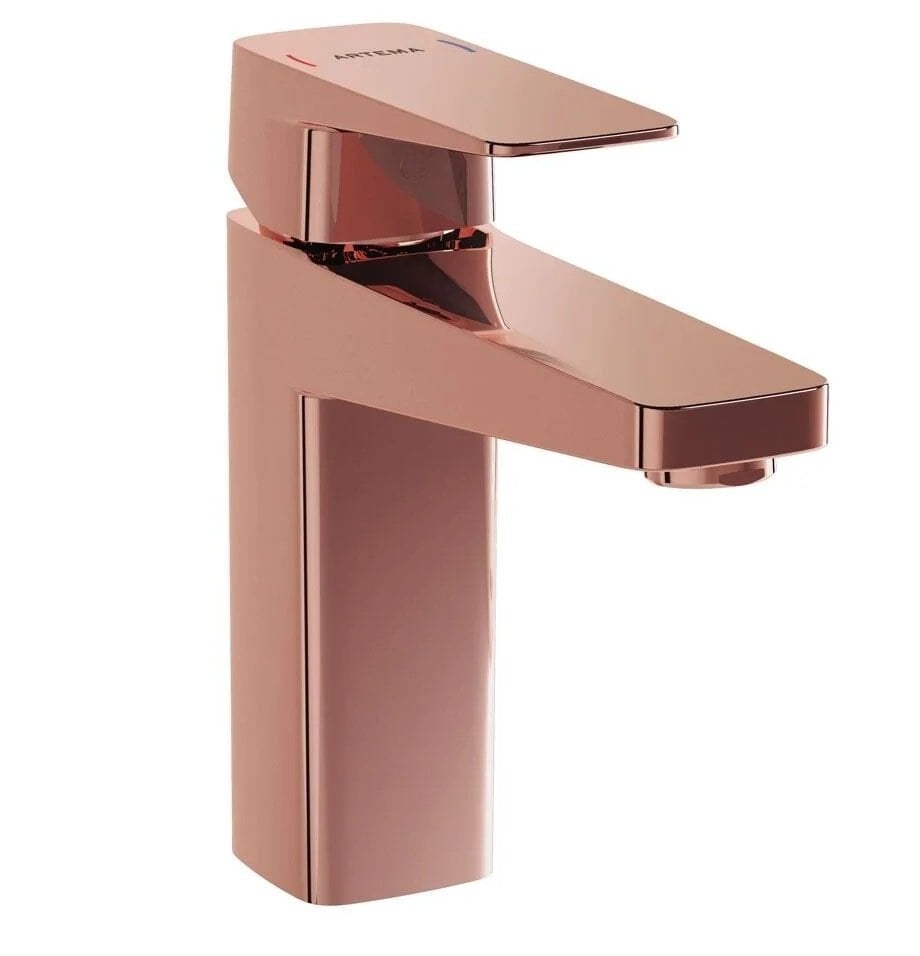 Artema Root Square Yüksek Lavabo Bataryası Bakır