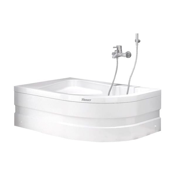 Shower Ferisya Asimetrik Oturmalı Mini Küvet