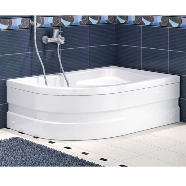 Shower Ferisya Asimetrik Oturmalı Mini Küvet