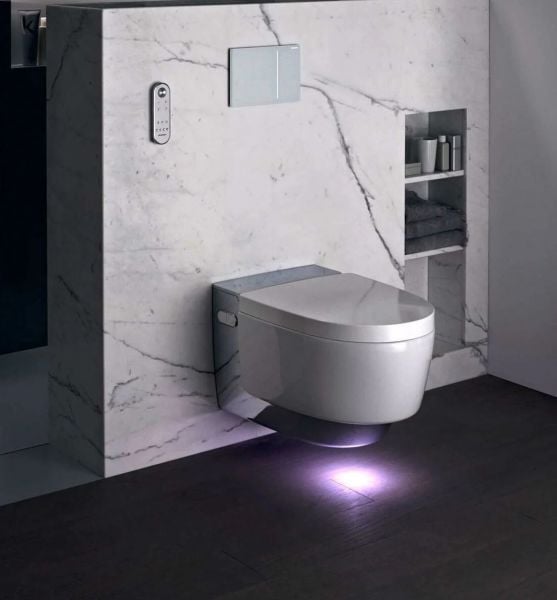 Geberit AquaClean Mera Comfort Akıllı Klozet Parlak Krom