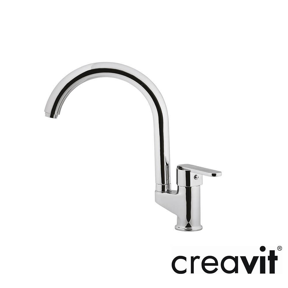 CREAVİT Vega Mutfak Armatürü Döner Borulu