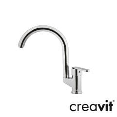 CREAVİT Vega Mutfak Armatürü Döner Borulu