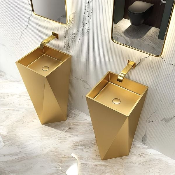 Graffe Prisma Gold Paslanmaz Çelik Monoblok Lavabo
