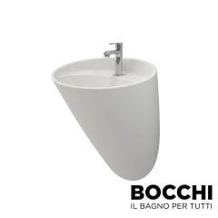 BOCCHI Venezia Asma Monoblok Lavabo (Parlak Beyaz)