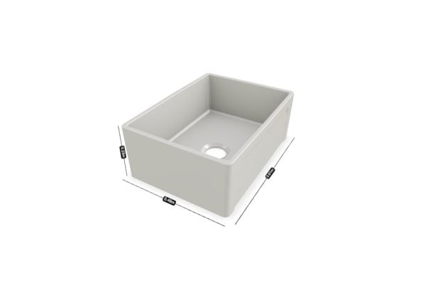 Creavit Esse Mutfak Eviyesi 61 cm