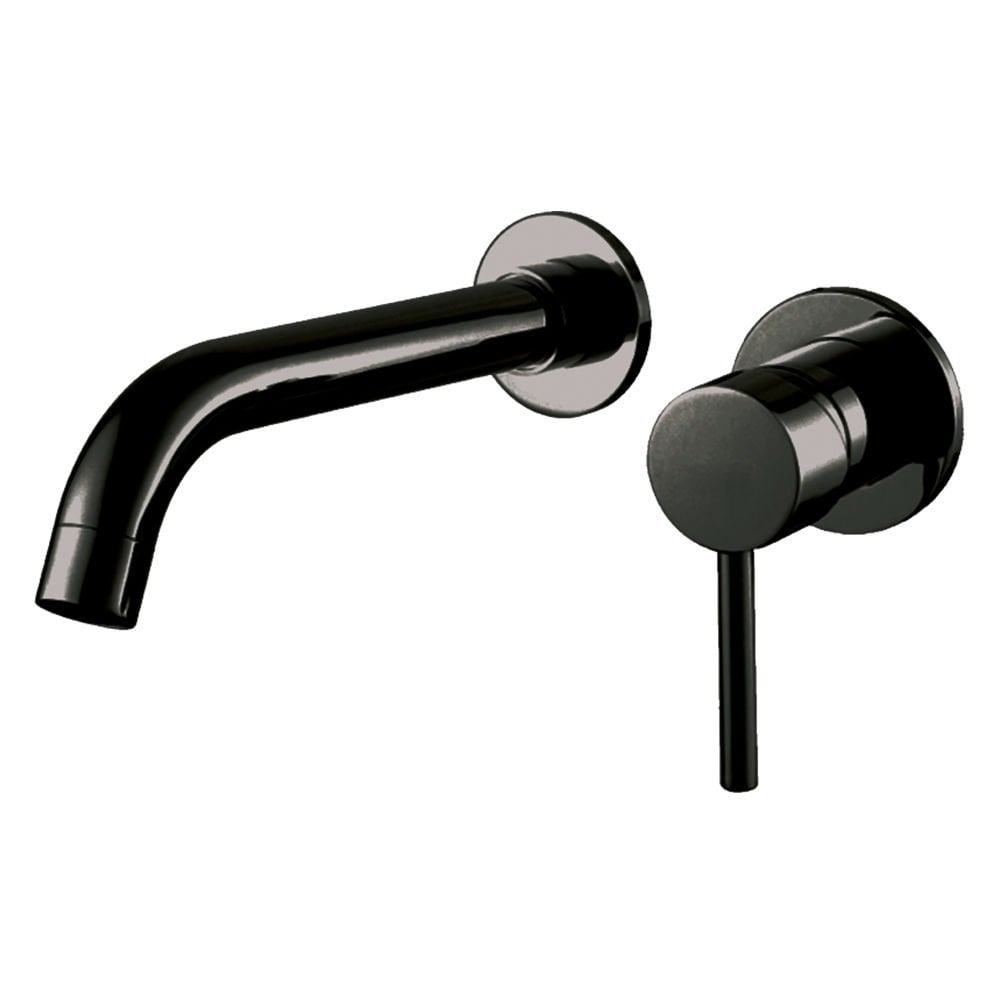 Point Siyah Ankastre Lavabo Bataryası