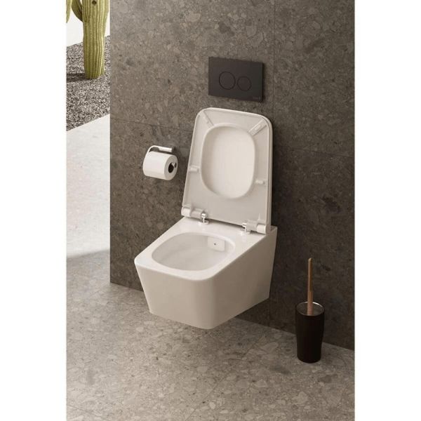 Vitra Equal Rim-Ex Kanalsız Asma Klozet, 54 cm, Beyaz