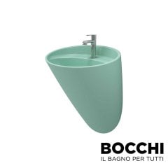 BOCCHI Venezia Asma Monoblok Lavabo (Mat Mint Yeşil)
