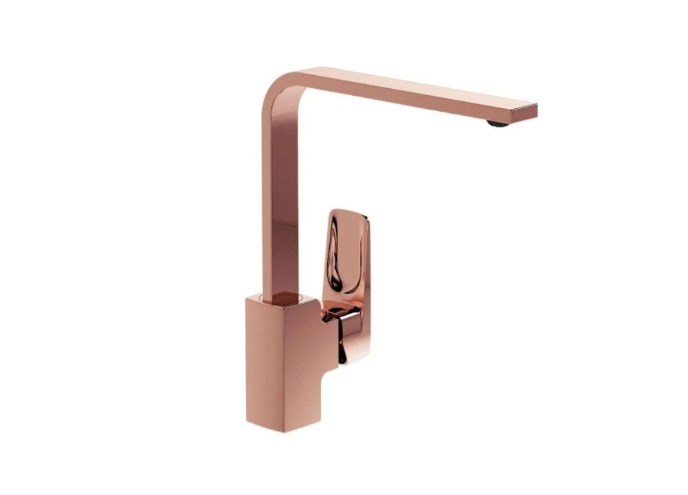 Artema Root Square Blueco Mutfak Eviye Bataryası Bakır