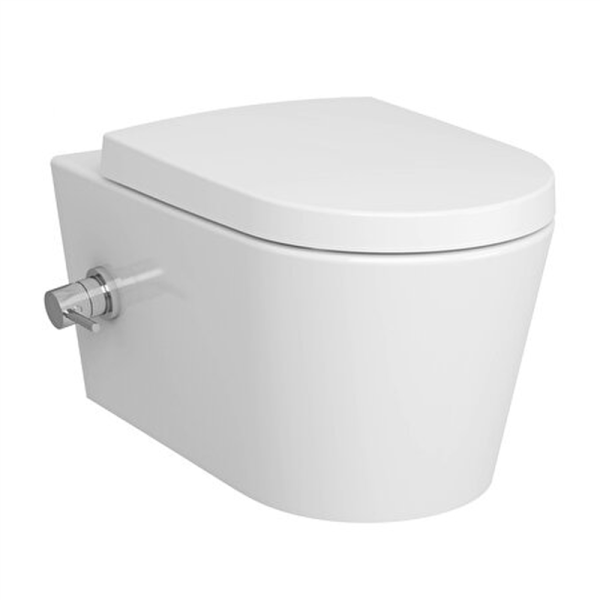 VitrA Nest Rim-ex Termostatik Entegre Asma Klozet, 57 cm