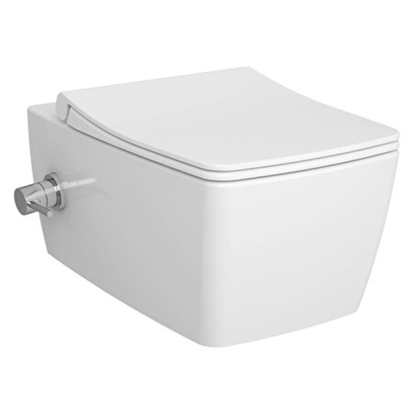 VitrA Metropole Rim-ex Termostatik Entegre Asma Klozet, 56 cm