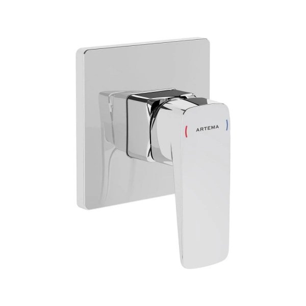 Artema Root Square  Ankastre Duş Bataryası Krom