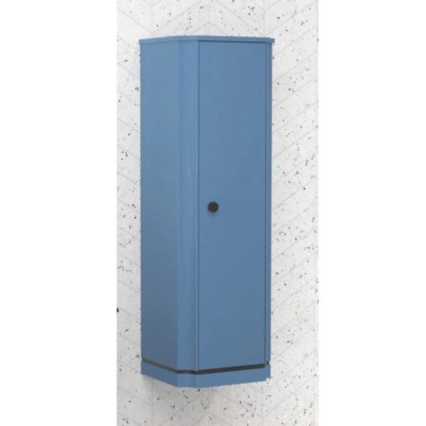 Aquanil  Adria 100 cm  Mavi Banyo Dolabı