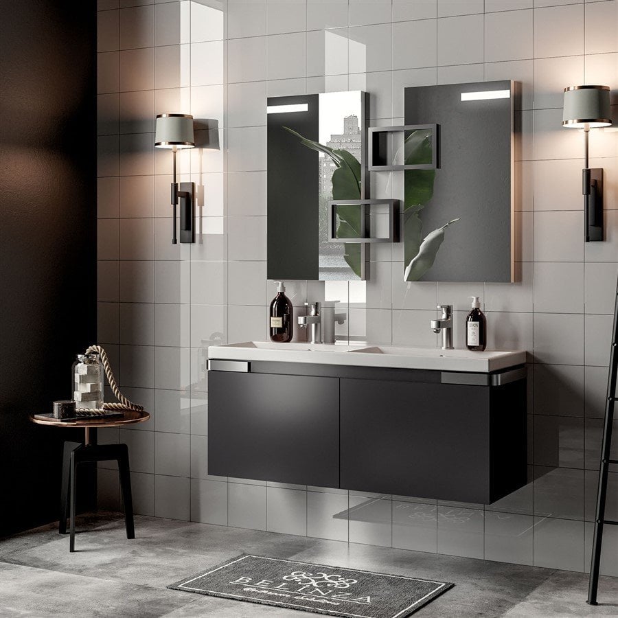Belinza Logan 120 cm Banyo Dolabı Antrasit