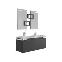 Belinza Logan 120 cm Banyo Dolabı Antrasit