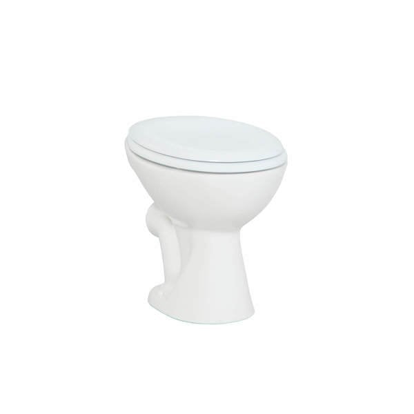 CREAVİT Açık Kanallı Arkadan Çıkışlı Klozet, Klozet Kapağı