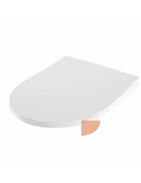 Geberit Senya  Yavaş Kapanır Slim Klozet Kapağı