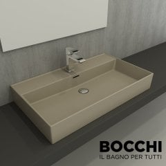 BOCCHİ Milano Lavabo 80 cm Mat Kaşmir