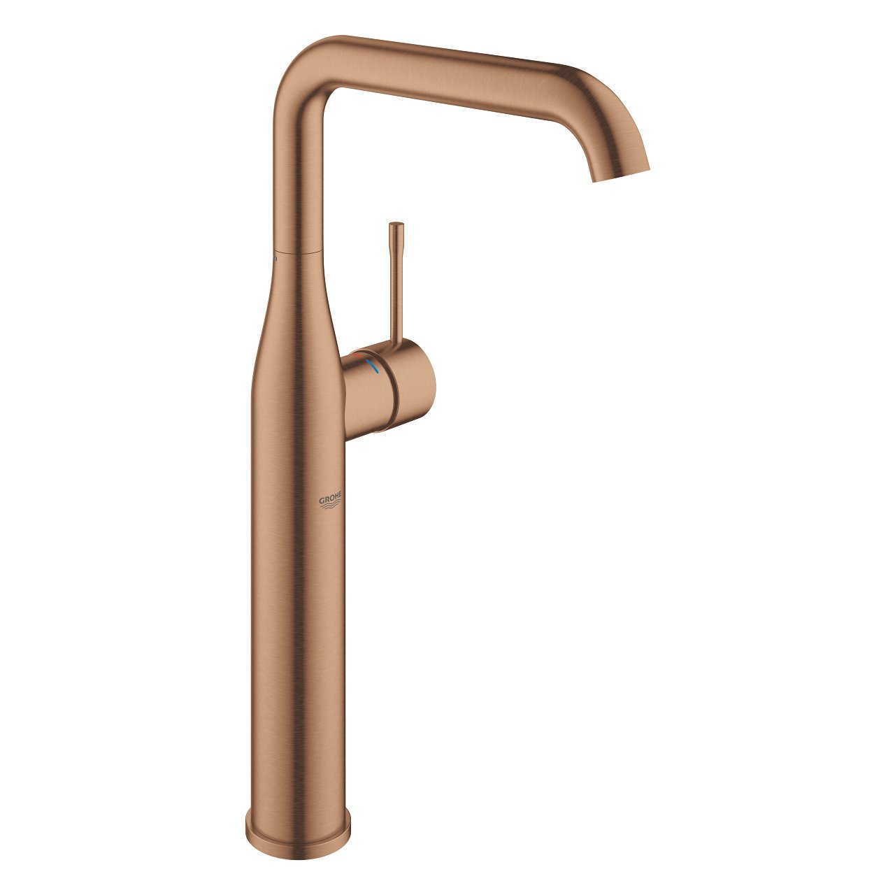 Grohe Essence New Tezgah Üstü Lavabo Bataryası (Fırçalı Bakır)