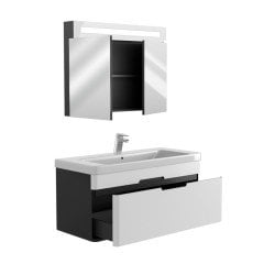 Belinza Carina 105 cm Banyo Dolabı