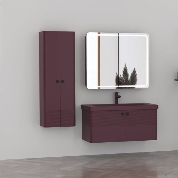 Belinza Calypso 80 cm Aronya Banyo Dolabı
