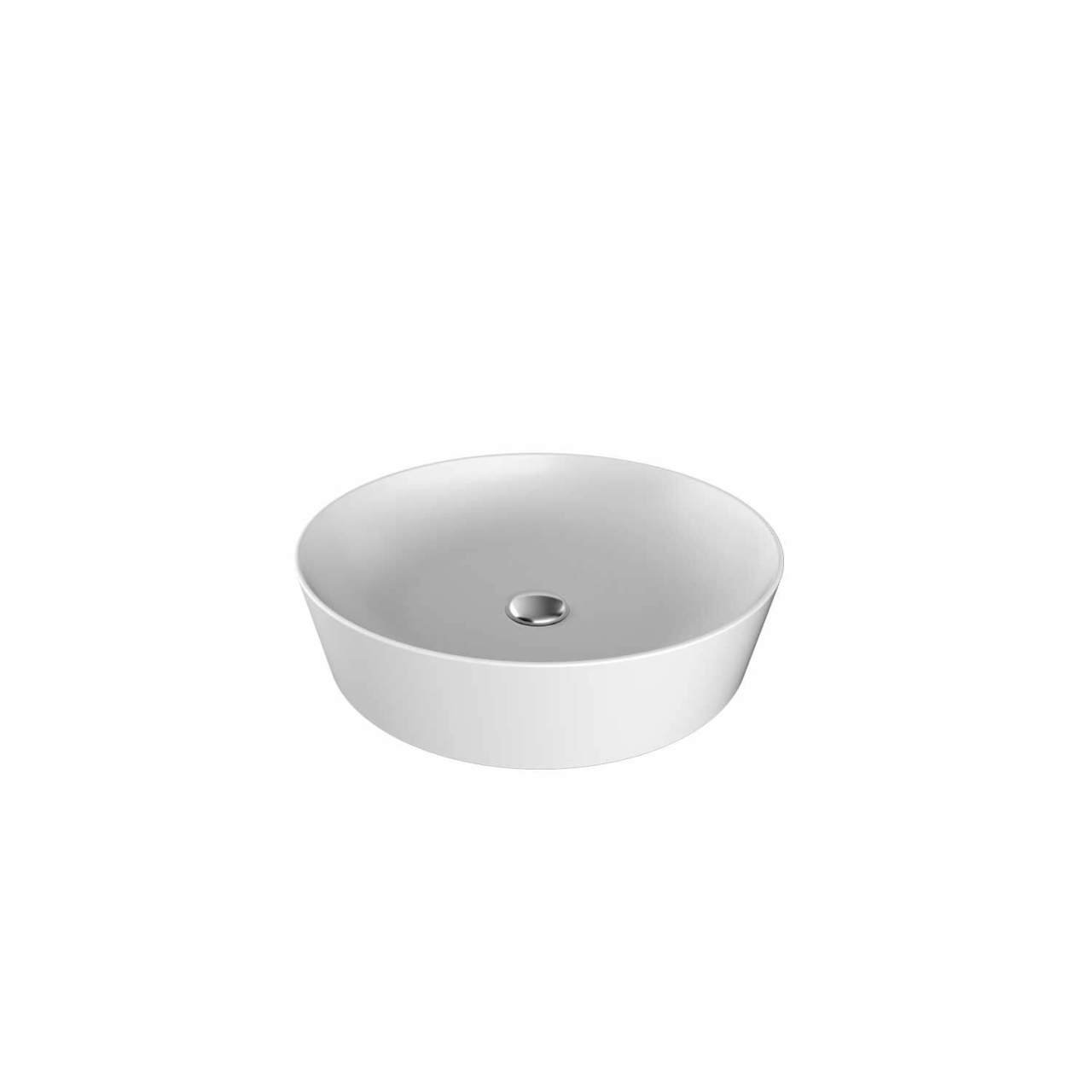 CREAVİT 40 cm Ultra Set Üstü Lavabo Beyaz