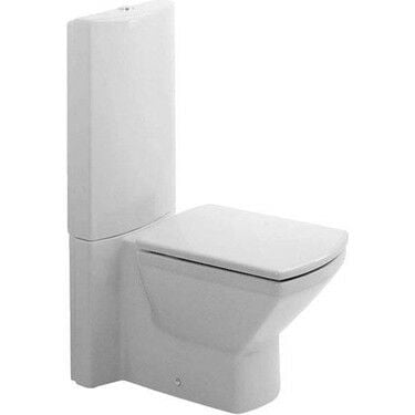 Duravit Caro Duvara Dayalı Klozet Rezervuar seti Yavaş Kapanan Kapak Dahil