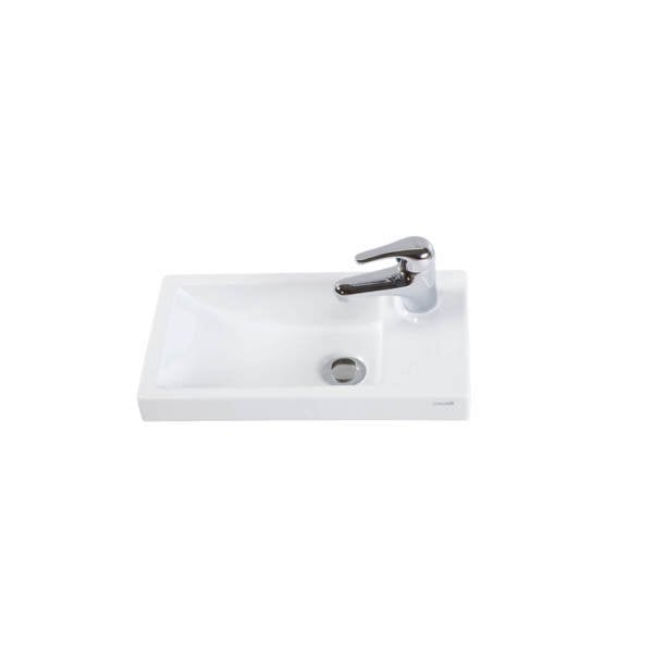 CREAVİT Elmas 45 cm Lavabo Beyaz