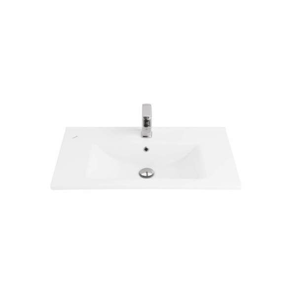 CREAVİT Su 80 cm Lavabo Exstra Beyaz
